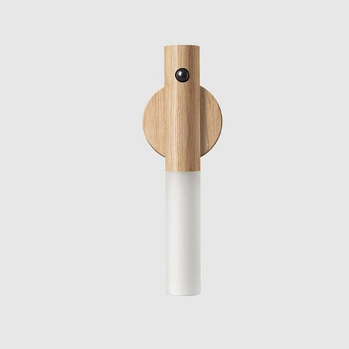 Wood finish Auto LED USB Magnetic Wireless Night Light Corridors with motion sensor switch