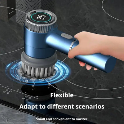 Le Monde Tech Electric Brush for Cleaning with Flexible Head Blue