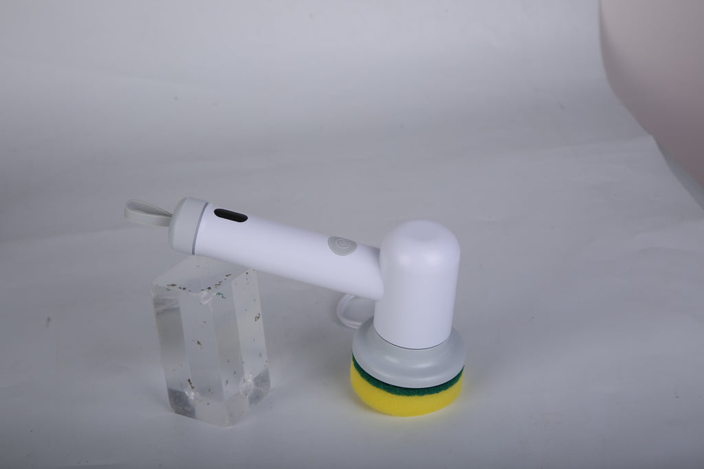 Le Monde Tech Electric Cleaning Brush Rechargeable White