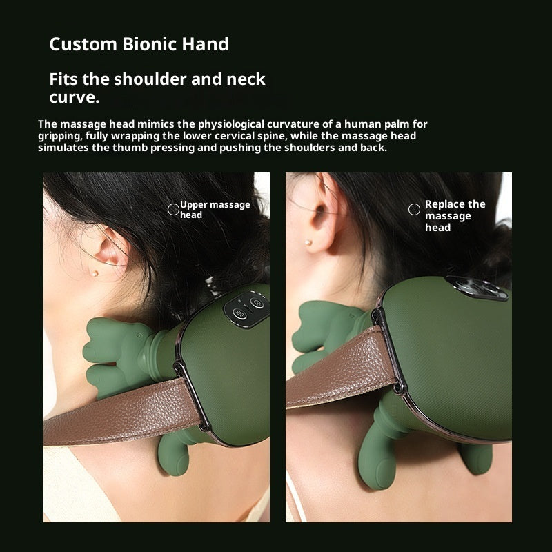 Le Monde Tech Massager for the Neck 4D Humanoid Design