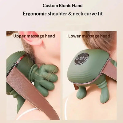 Le Monde Tech Ergonomic Massager for the Neck with Bionic Hand