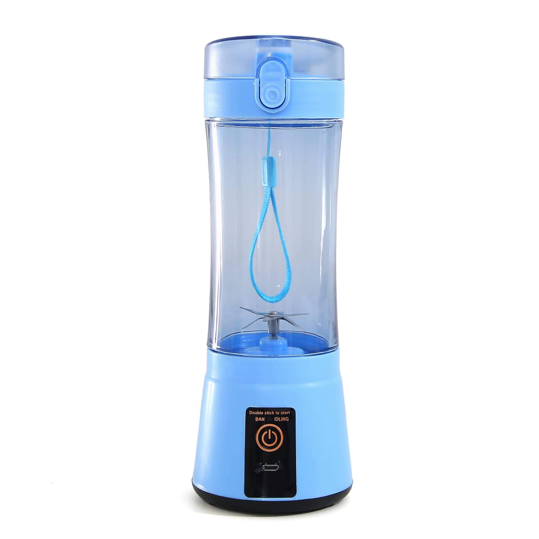 Le Monde Tech Portable Blender with USB Rechargeable 380ml Blue Blue USB