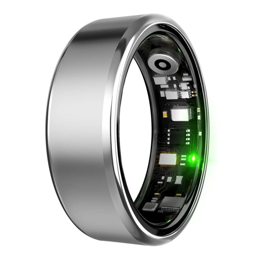 Le Monde Tech Smart Ring for Health Tracking Gold Silver