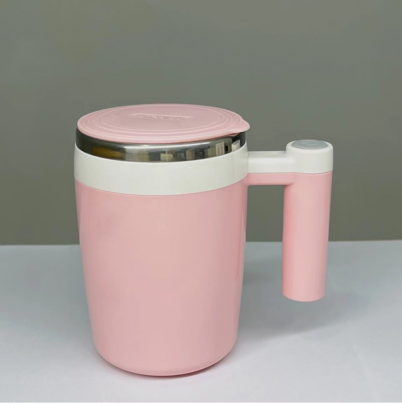 Le Monde Tech blender vitamix blending cup pink portable with handle and lid